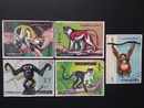 亞洲郵票-中東 阿曼猿猴郵票