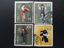 日本郵票-琉球郵便 日本舞郵票
